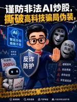 防非宣传｜谨防非法AI炒股，撕破高科技骗局伪装